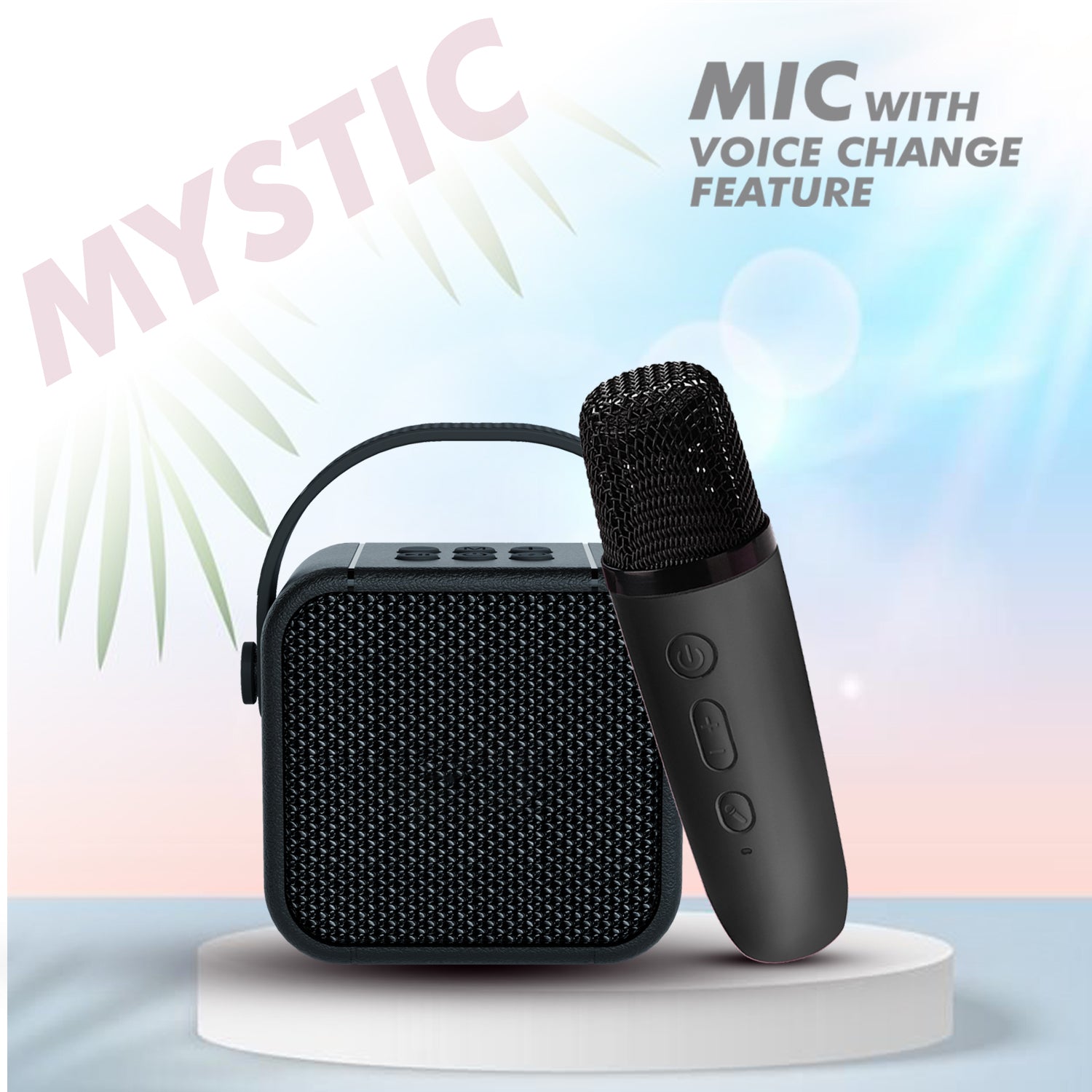 UnixIndia Mystic Wireless Bluetooth Speaker with Mic | Portable Multi-Function Stereo Speaker