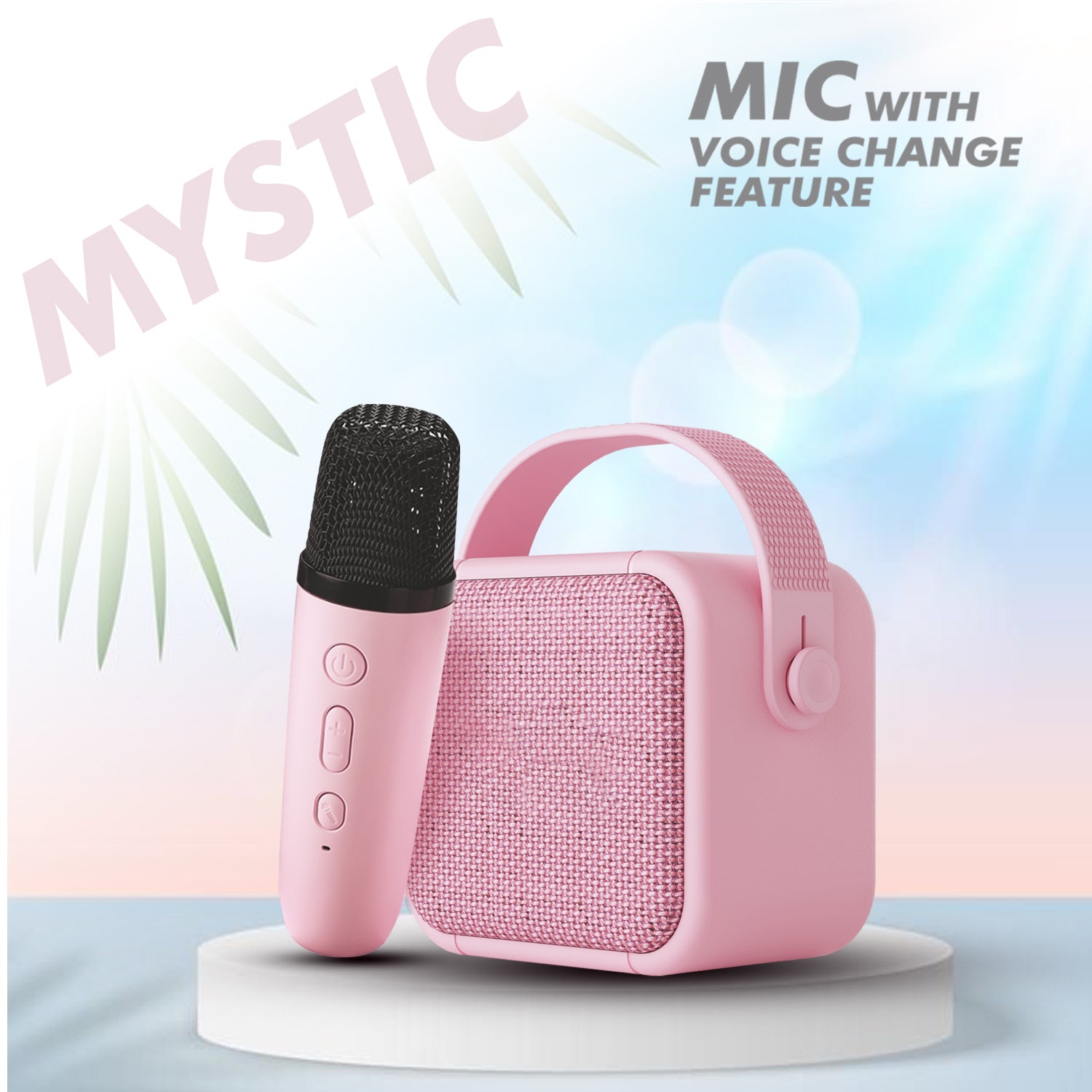 UnixIndia Mystic Wireless Bluetooth Speaker with Mic | Portable Multi-Function Stereo Speaker - Unixindia.