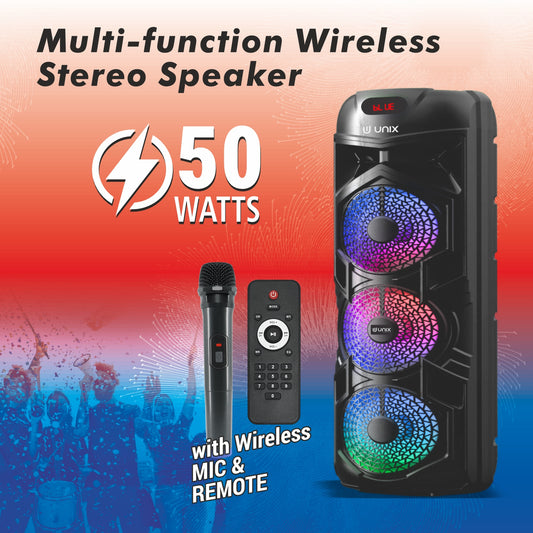 Decibelz Rhythm 50W RGB Party Speaker