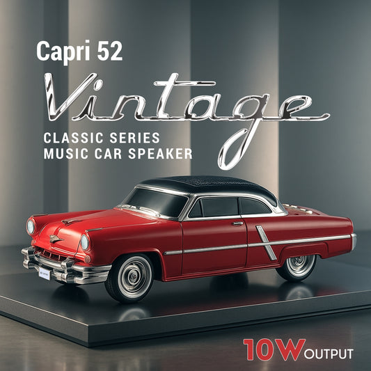 UNIX Capri 52 Vintage Classic Car Bluetooth Speaker