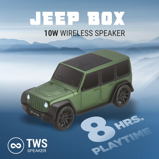 UNIX Jeep Box 10W Wireless Speaker