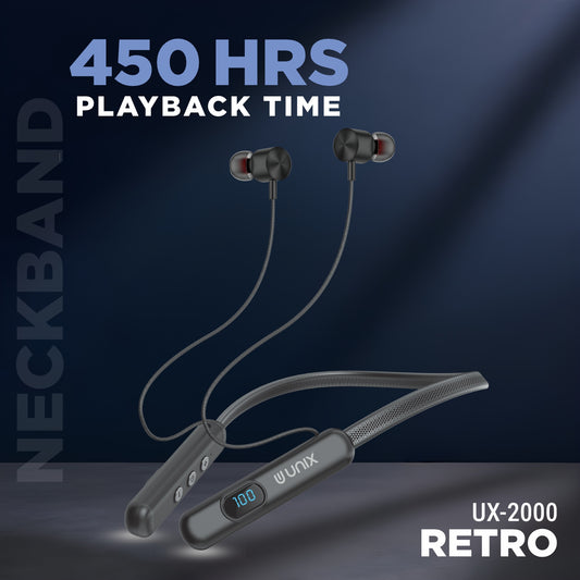 Massive Battery Backup – Up to 450 hours of playtime powered by a 1000mAh battery.