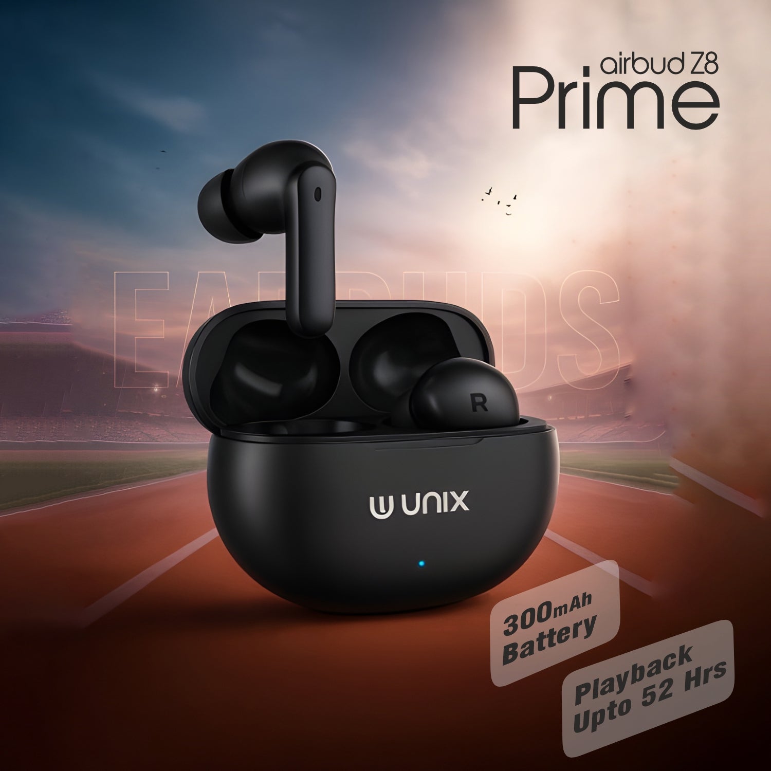 UNIX Airbud Z8 Prime Wireless Earbuds