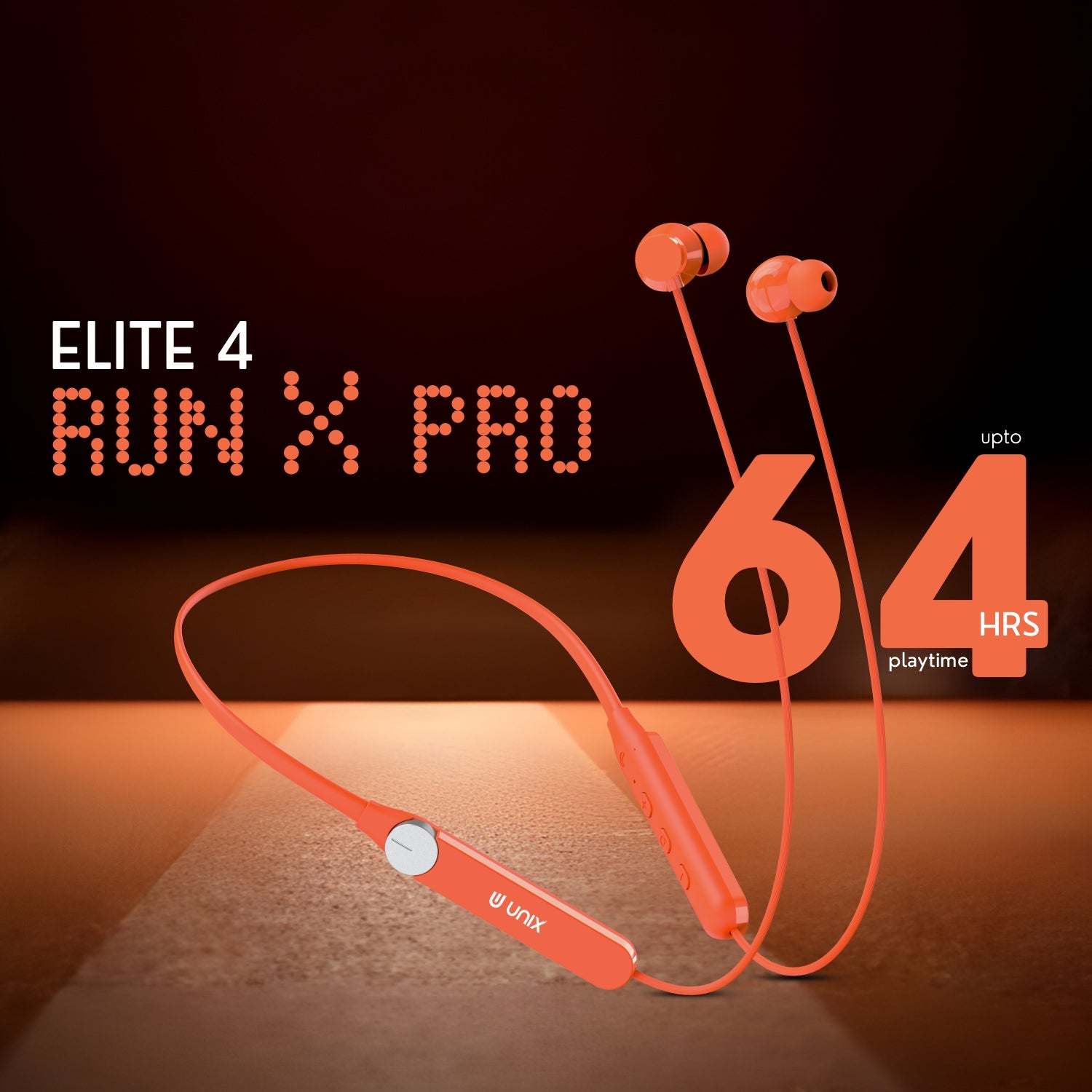 64 hours playtime neckband