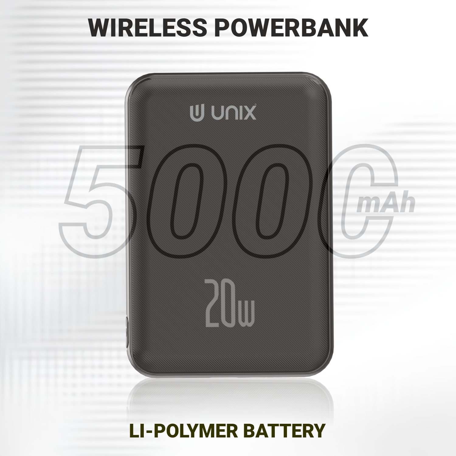 UNIX UX-1531 Vox 5000mAh Magnetic Wireless Power Bank