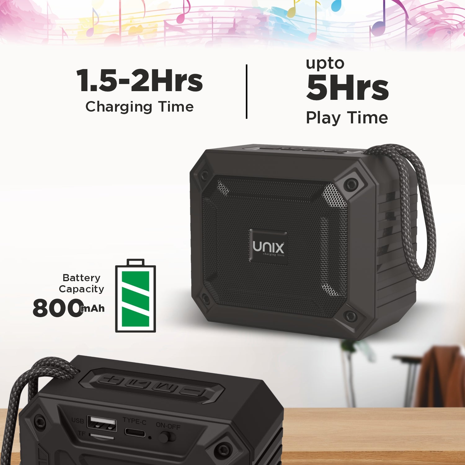 Unix XB-U88 Armada upto 5hr play time