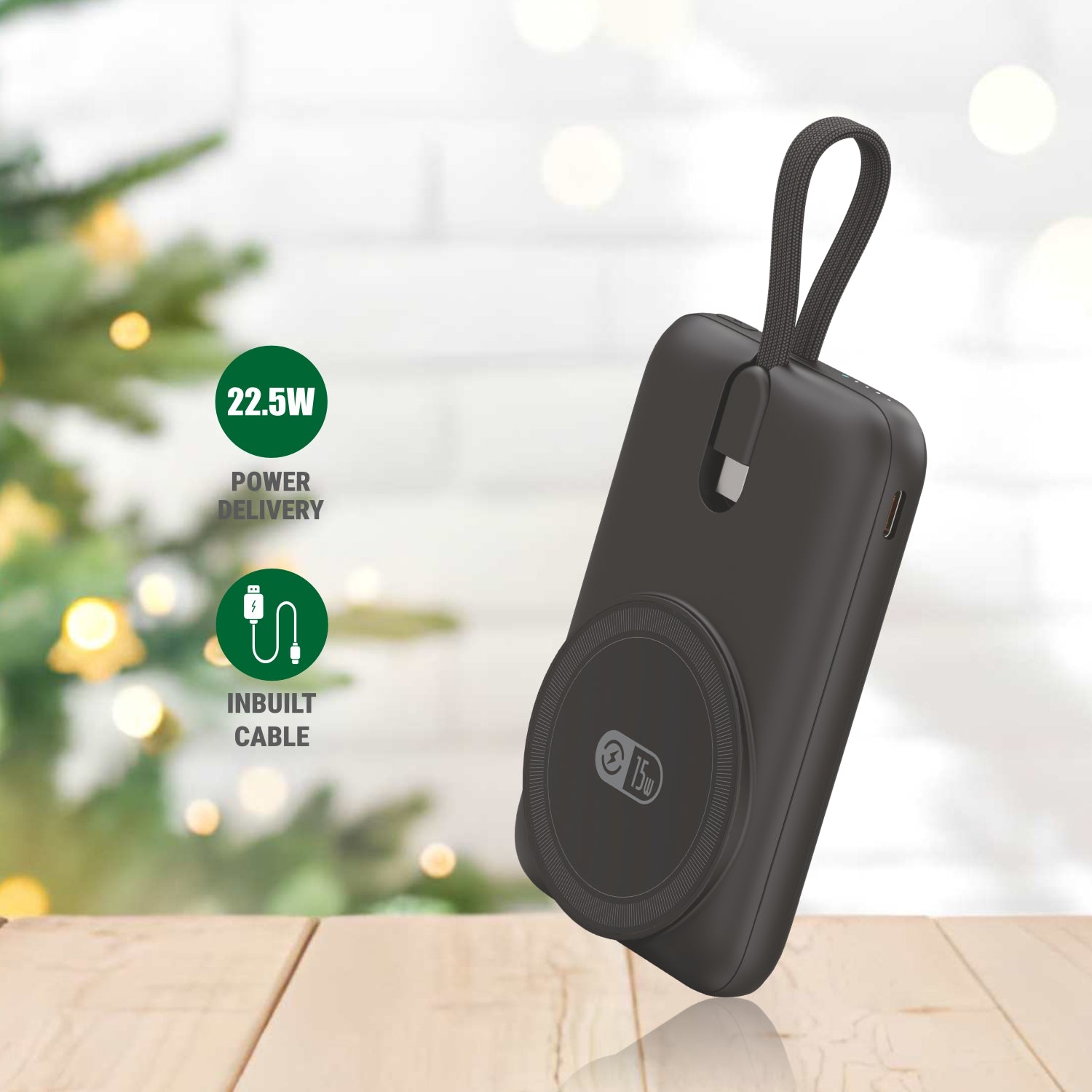 UNIX UX-1513 Dave 10000mAh Wireless Power Bank