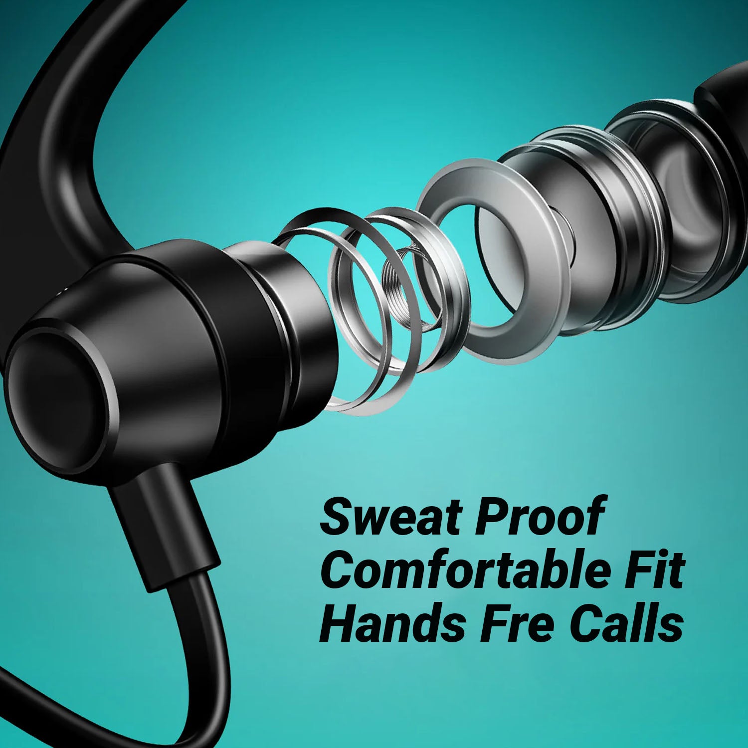 Unix Beyonder Bluetooth Neckband äóñ High Volume Sound, 52 Hours Playtime