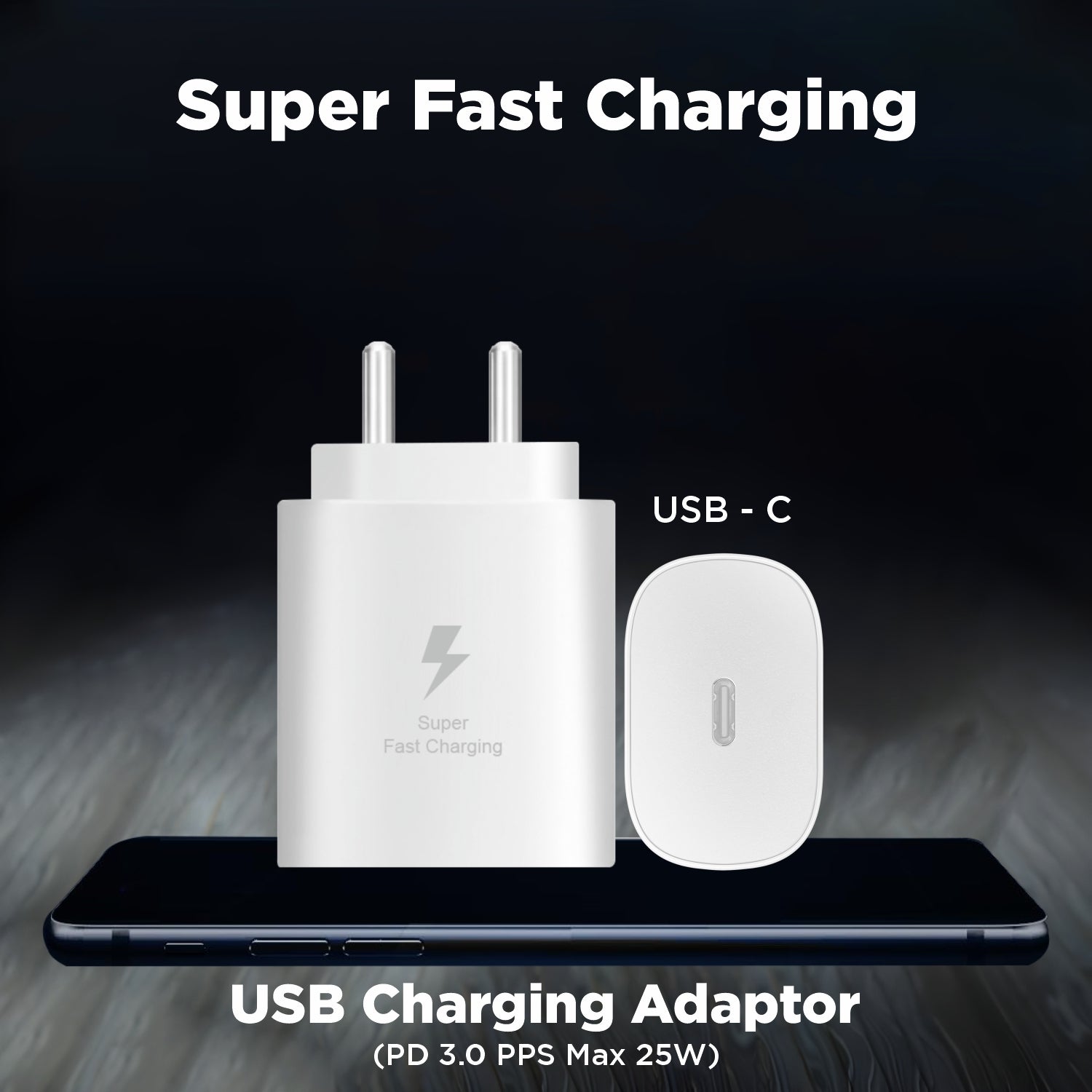 UX-104 25W USB-C PD Fast Charger | Super Fast & Durable β unixindia