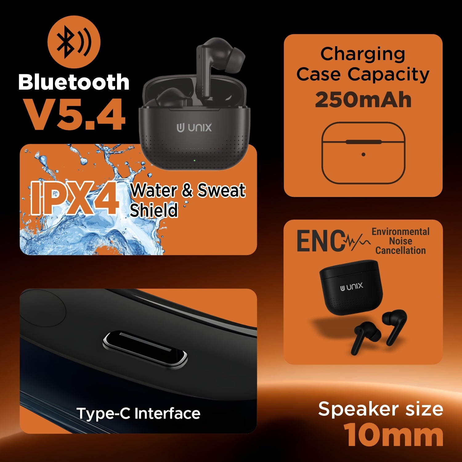ENC earbuds for clear calls
