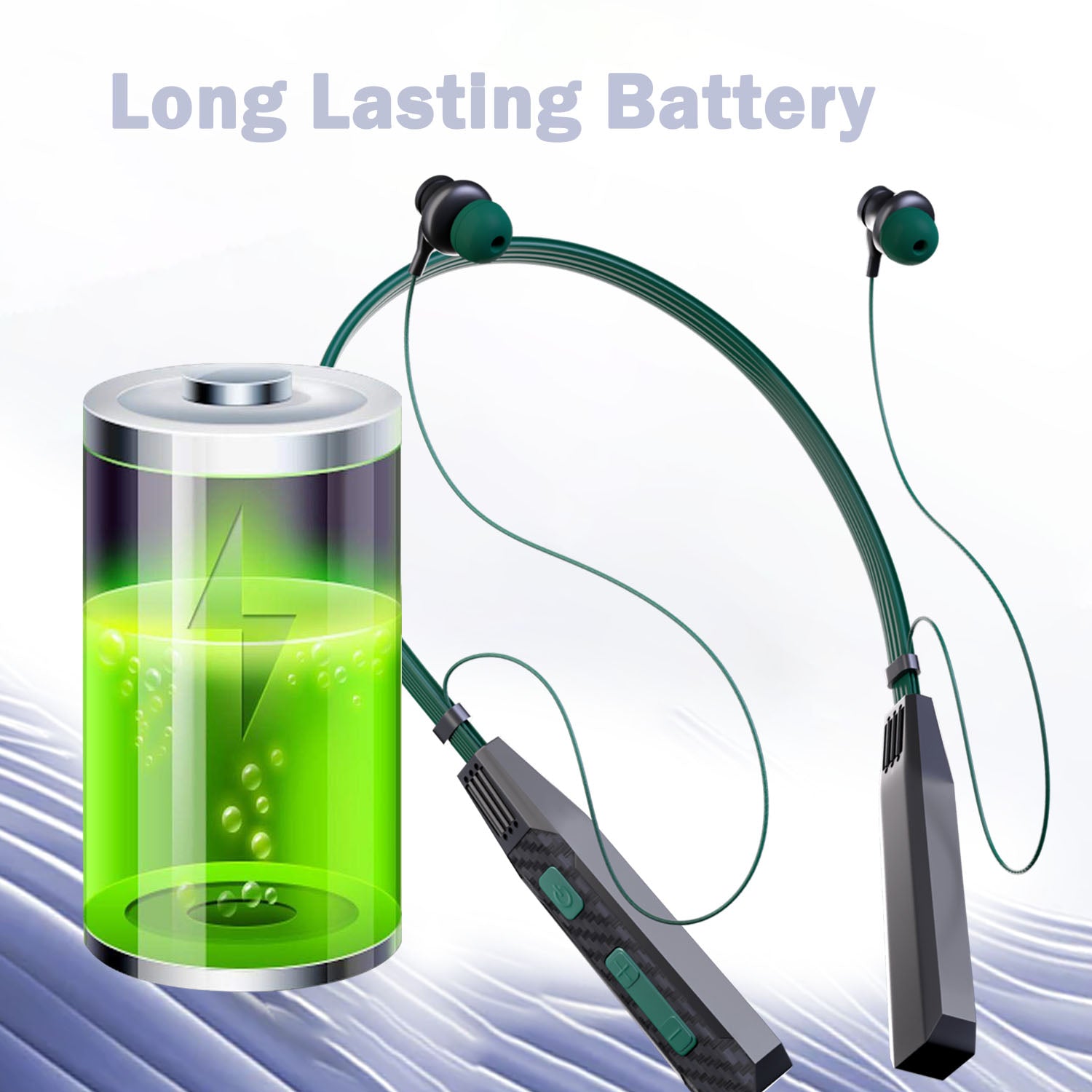 UNIX Tuning MX5 Bluetooth Neckband – Immersive Stereo Sound, 28-Hour Playtime & Deep Bass - Unixindia.