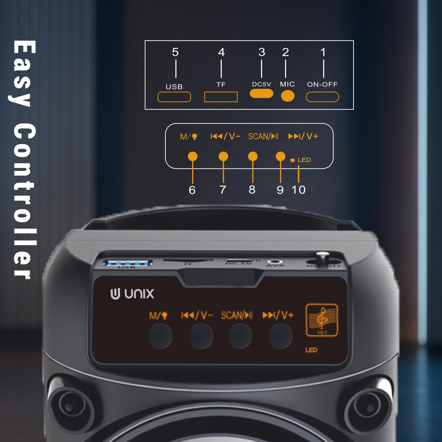 Duo 10W Stereo Speaker