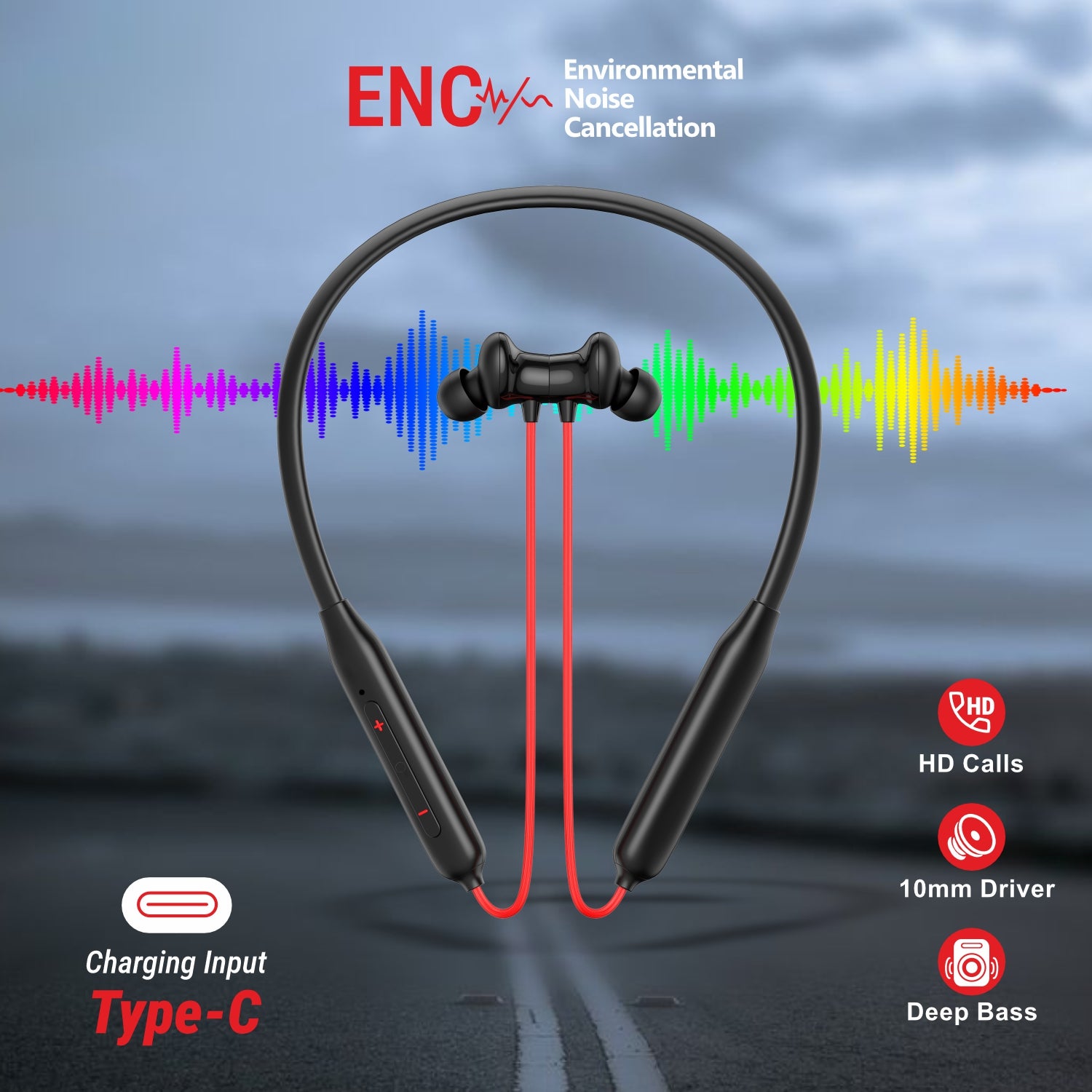 Unix N800 Bullets Wireless Neckband