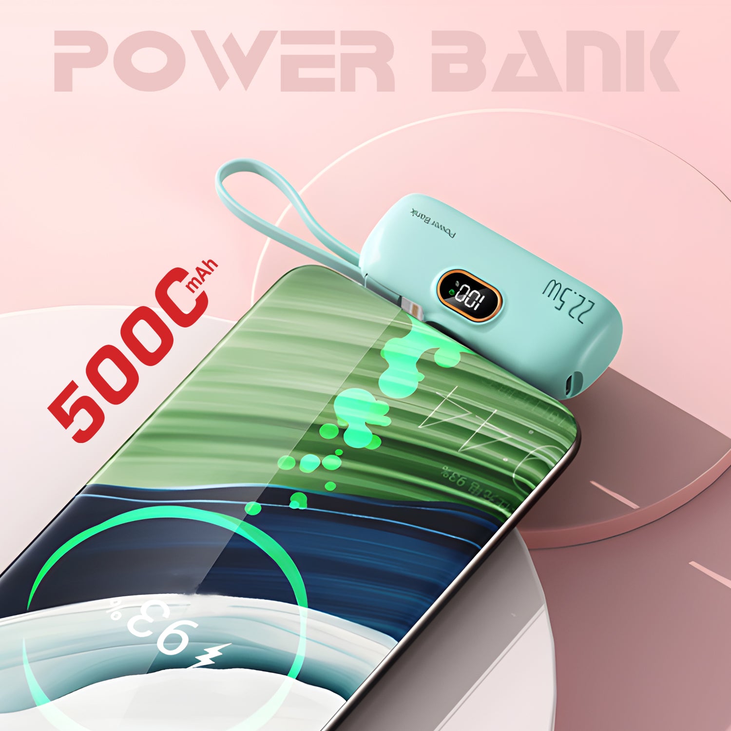 Slim 5000mAh Power Bank