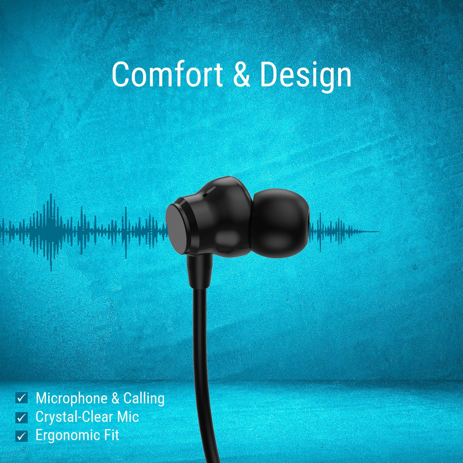 Unix Solo UX-900 PRO Bluetooth Neckband Voice Changer and 62Hr Playtime comfort and design