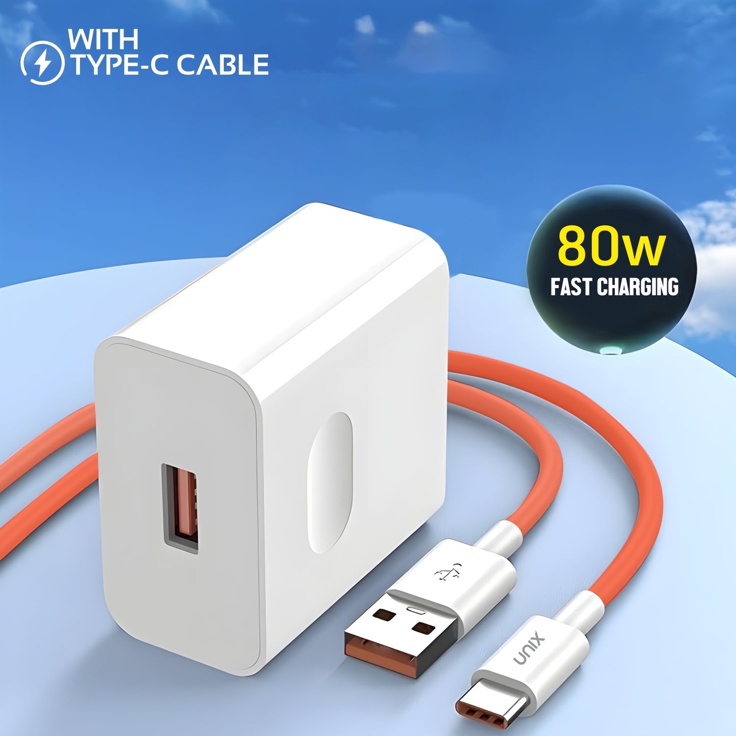 Unix UX-114 80W All-in-One Fast Charger