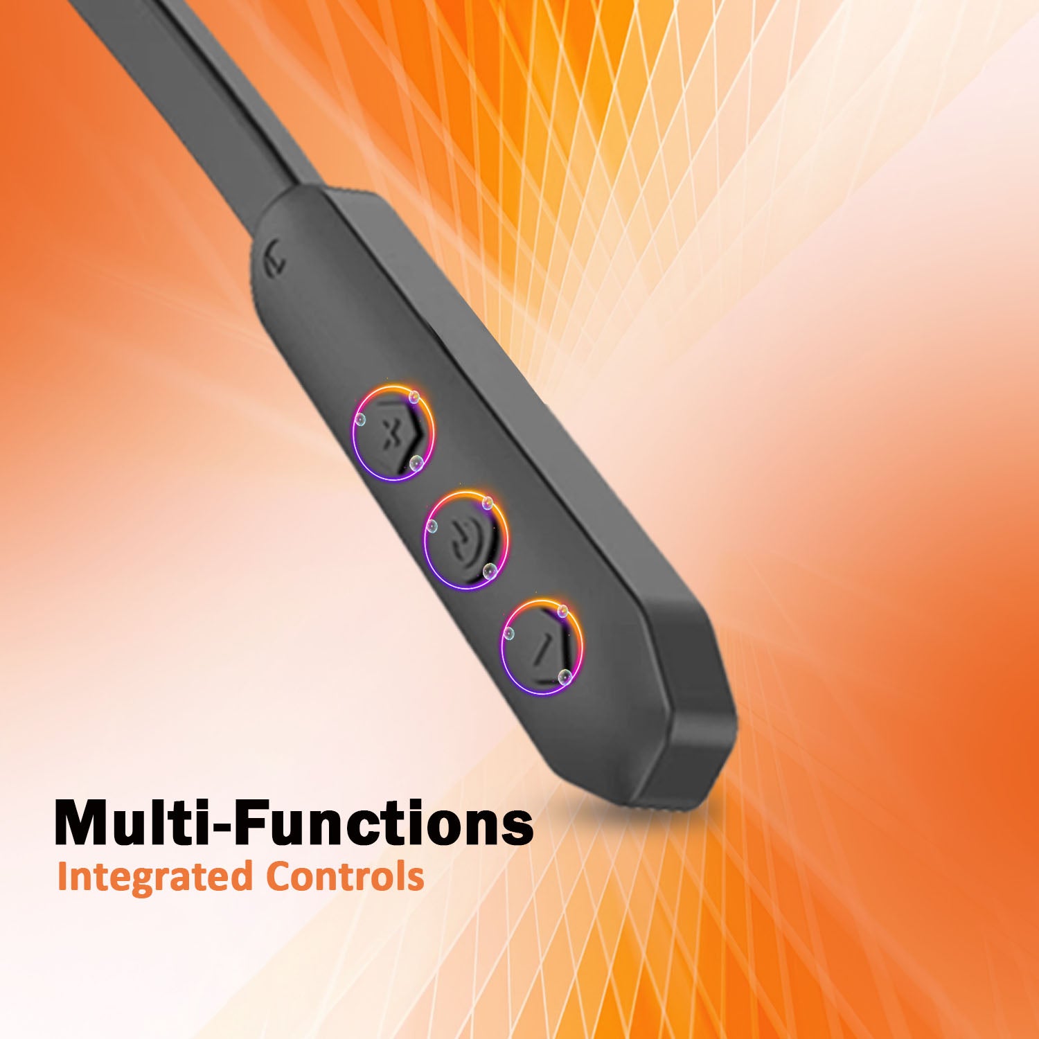 UNIX Encore Elite 6 Bluetooth Neckband äóñ 28-Hour Playtime, Deep Bass & Stylish Design - Unixindia.