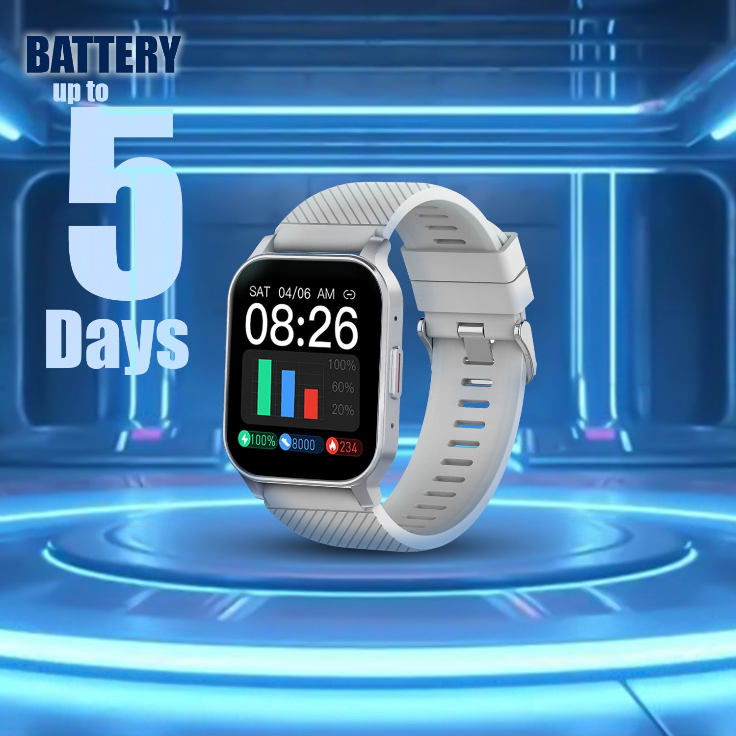 Unix USW-1 Breeze Bluetooth Calling Smartwatch - Unixindia.