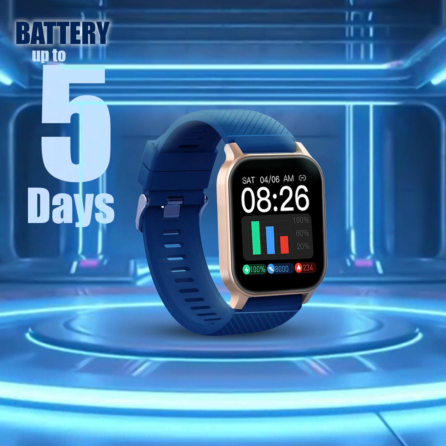 Unix USW-1 Breeze Bluetooth Calling Smartwatch - Unixindia.