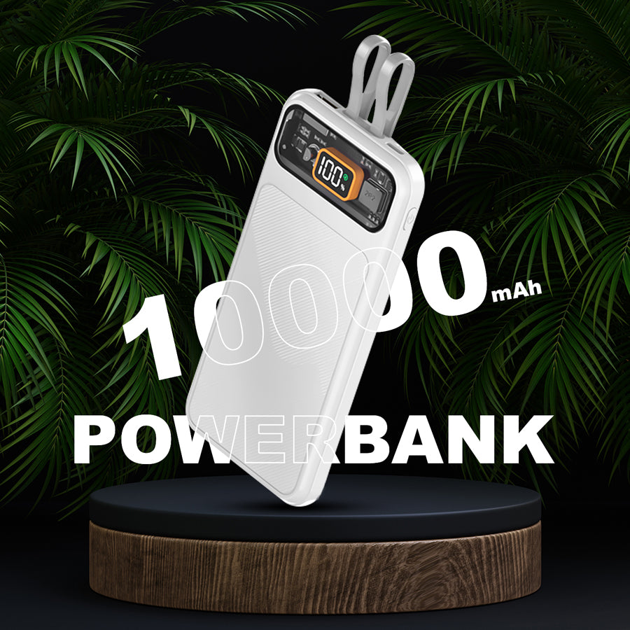 Unix UX-1513 30W PD Power Bank - Safe Stable Fast Charging White