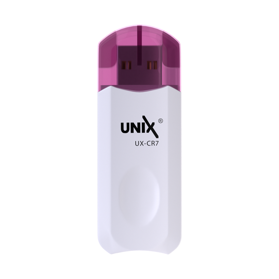 Unix UX-CR7 All In One Card Reader - built in USB 2.0 front