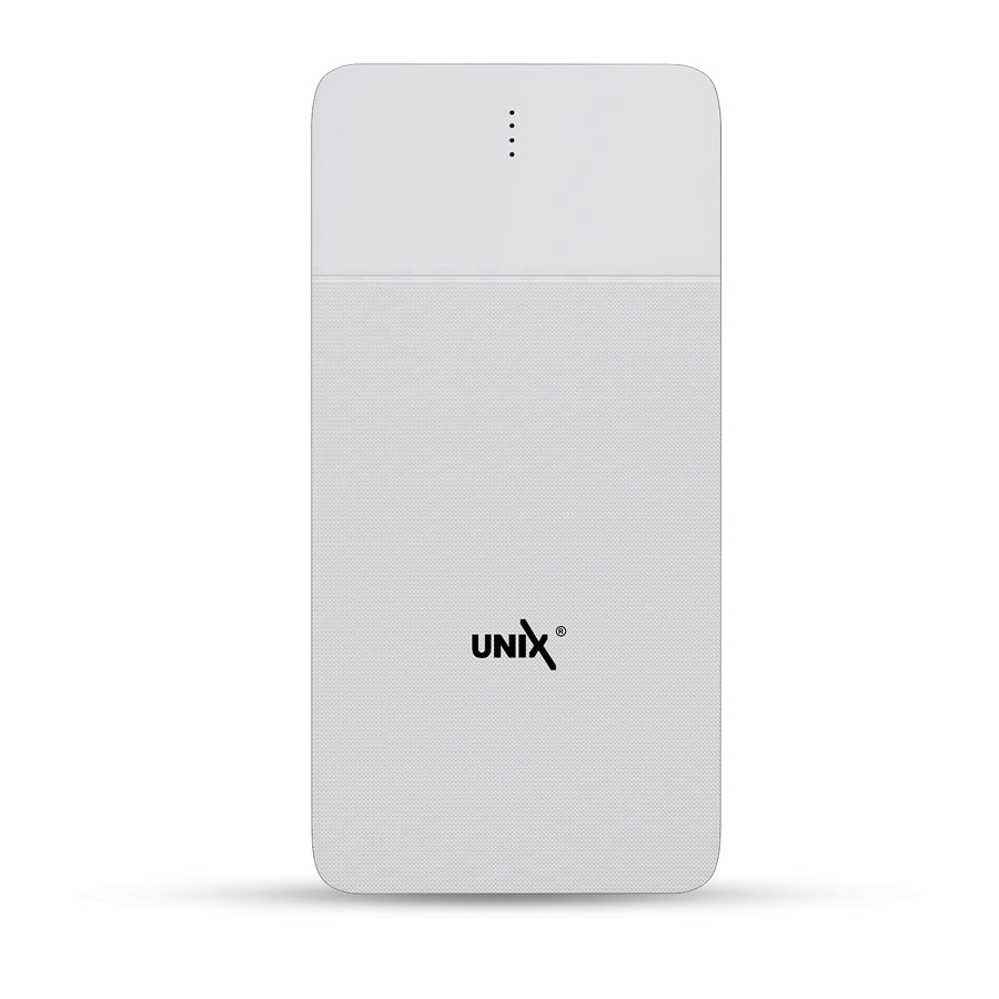 Unix UX-1514 10000mAh Power Bank White