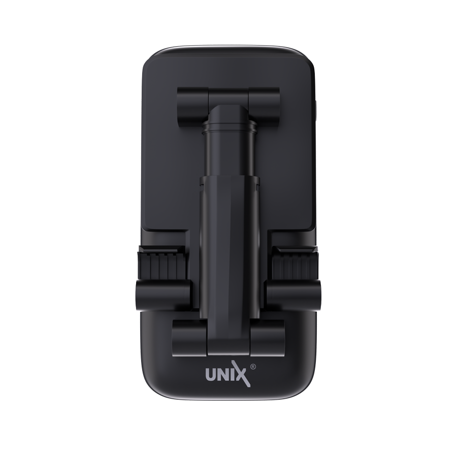 Unix UX-1521 Power Bank With Mobile Stand Black back