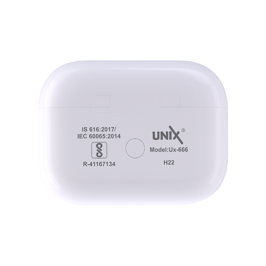 Unix UX-666 Wireless Earbuds left