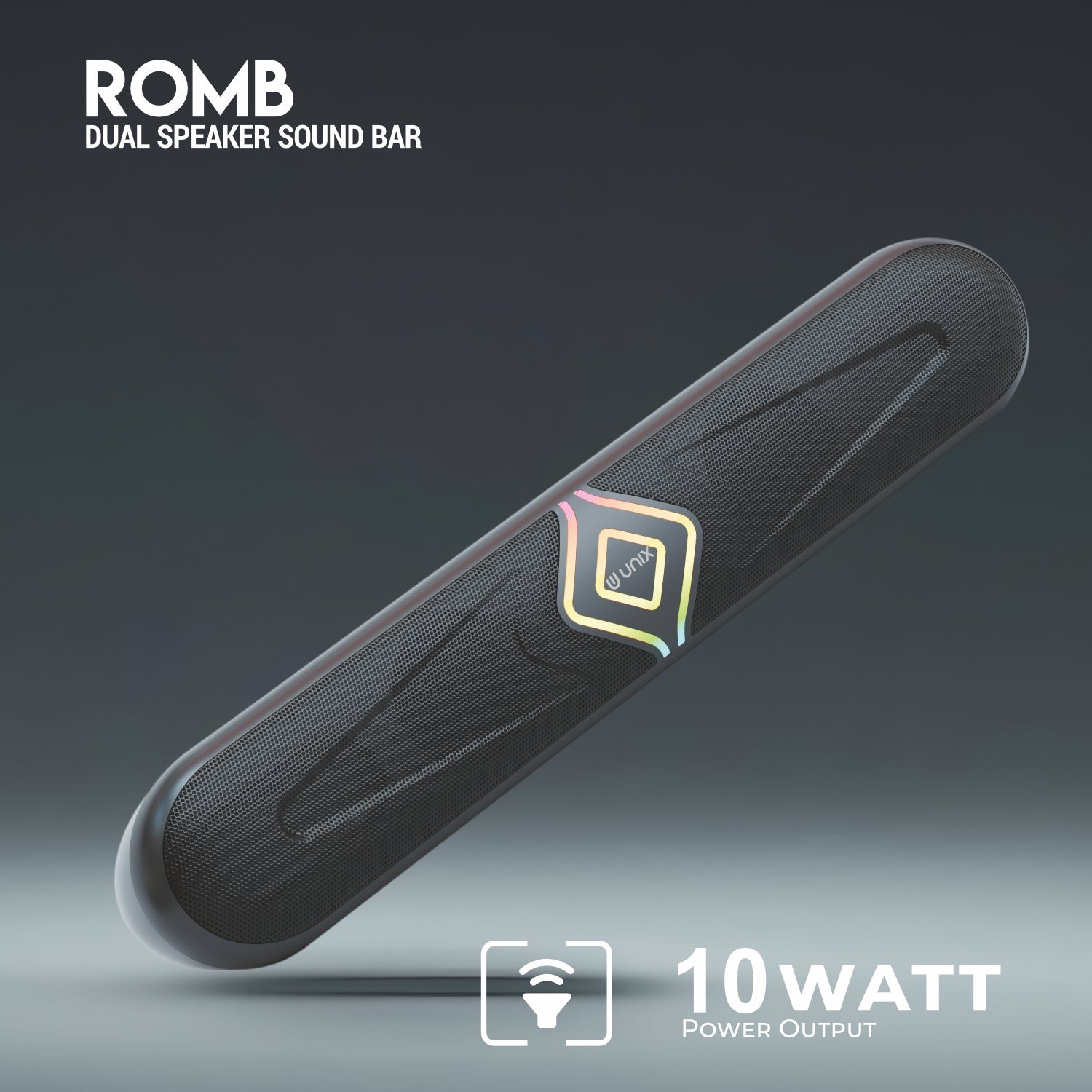 Romb 10W RGB Bluetooth Speaker
