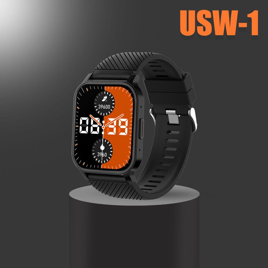 Unix USW-1 Breeze Bluetooth Calling Smartwatch Black right