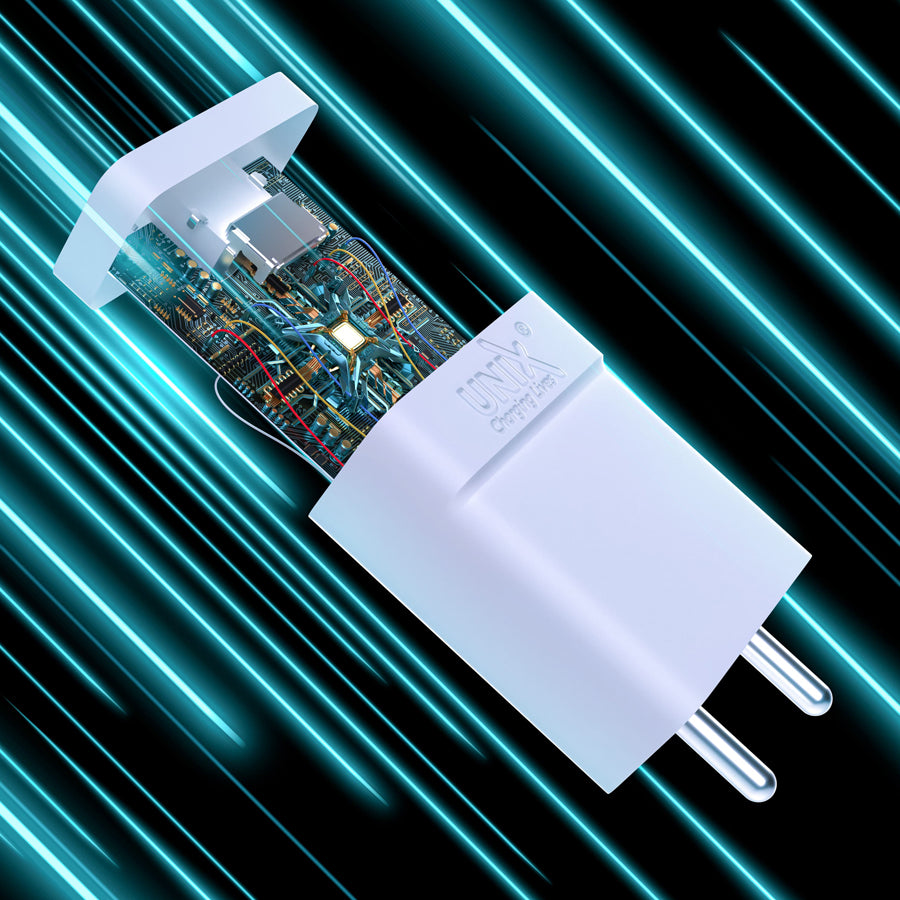 Unix UX-101 Micro USB Travel Charger inside parts