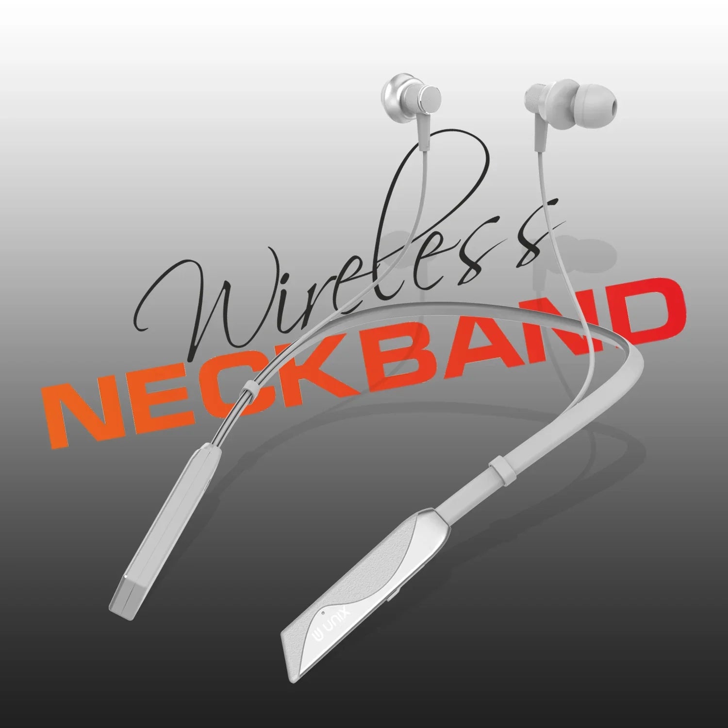 Unix Elite 1 Electro Wireless Neckband - Three Voice Change + ENC - Unixindia.