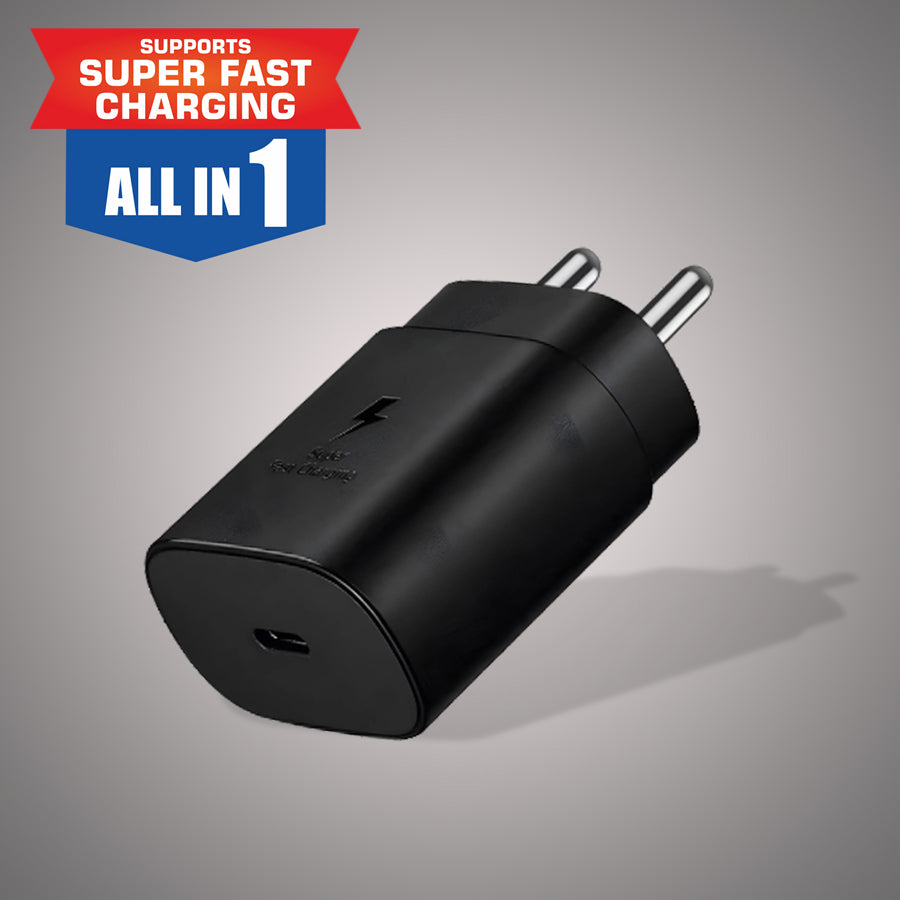 Buy Unix UX-128 PD 35W Super Fast Charger | All-in-One Charger Left
