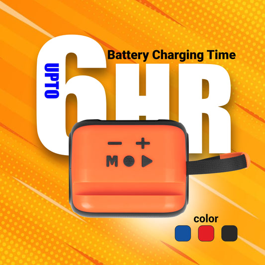 UNIX Kaboom XB-U66 Bluetooth Speaker äóñ 8W Audio with Deep Bass, RGB Lights & Long Battery - Unixindia.