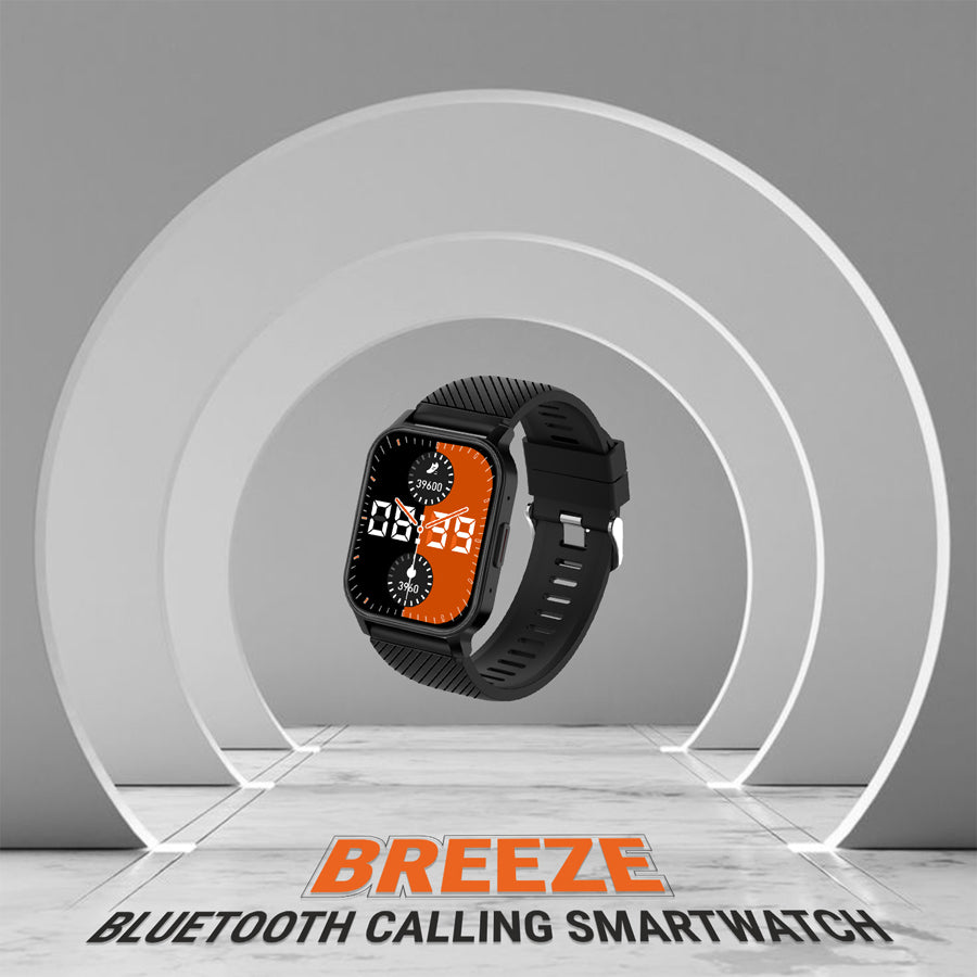 Unix USW-1 Breeze Bluetooth Calling Smartwatch Black up