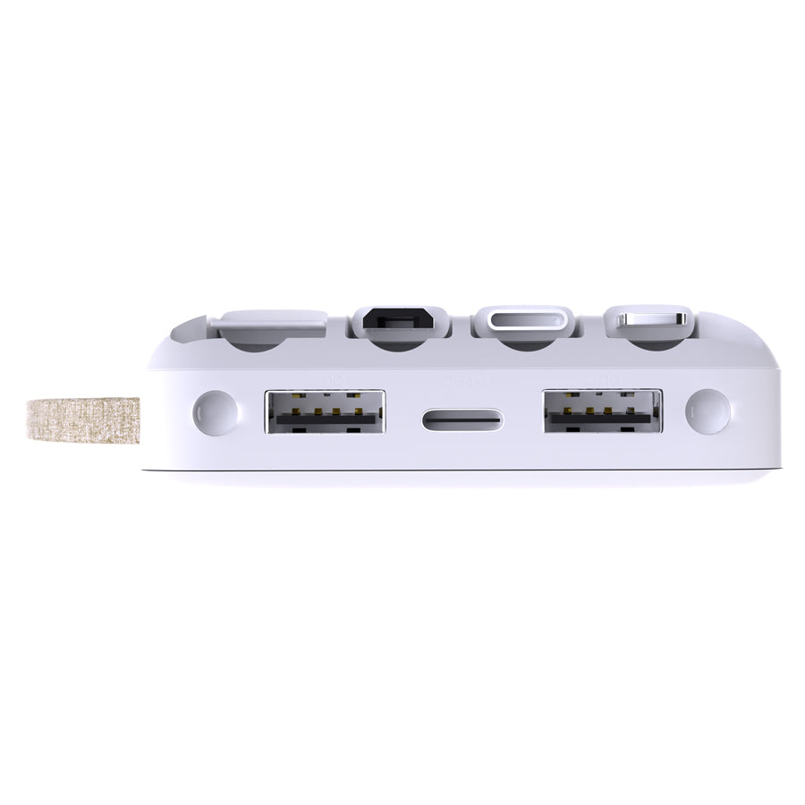 Unix UX-1511 Four In One Power Bank White up