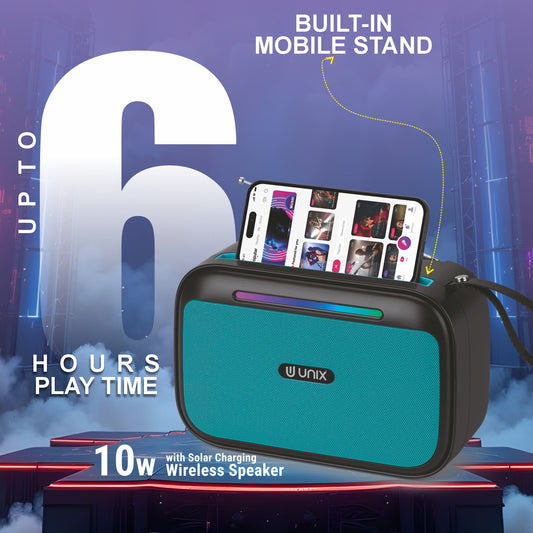 Unix Milo Inspire Solar Bluetooth Speaker