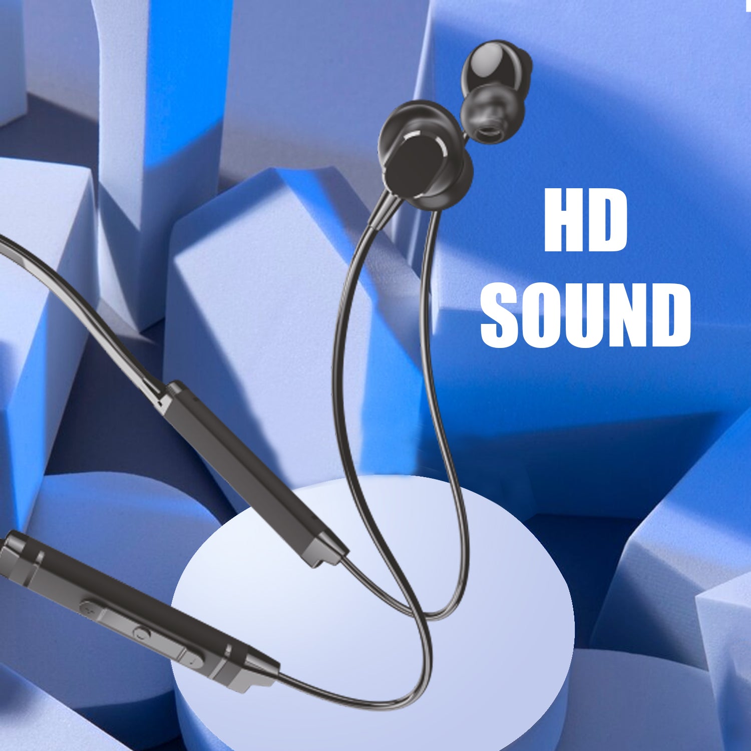 UNIX Ux-900 Springer Wireless Neckband äóñ Up to 52 Hours Playtime, Premium Bass, Type-C Fast Charging - Unixindia.