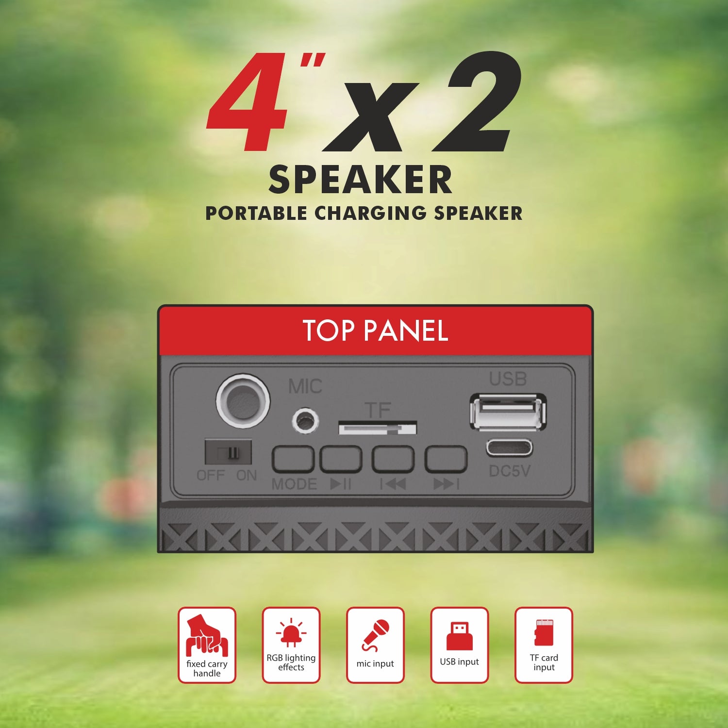 Unix XRO Boom Ra 20W Bluetooth Speaker