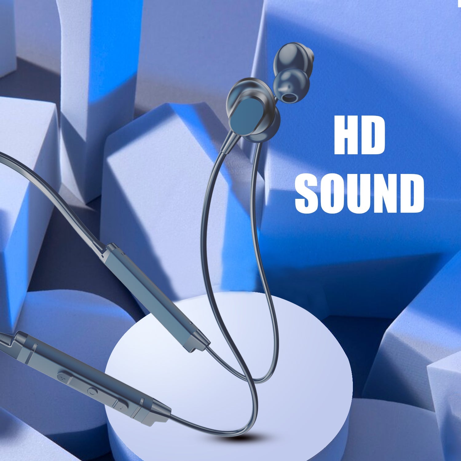 UNIX Ux-900 Springer Wireless Neckband – Up to 52 Hours Playtime, Premium Bass, Type-C Fast Charging - Unixindia.