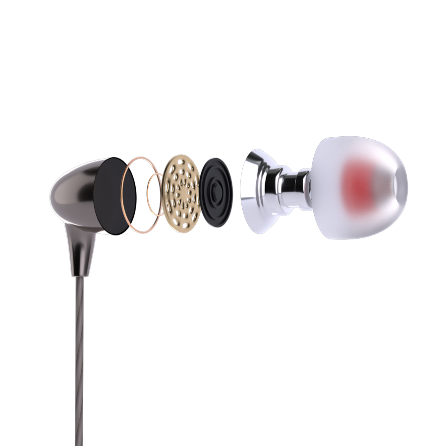 Unix i600 Wired Earphones - Powerful Sound and Seamless Communication - Unixindia.
