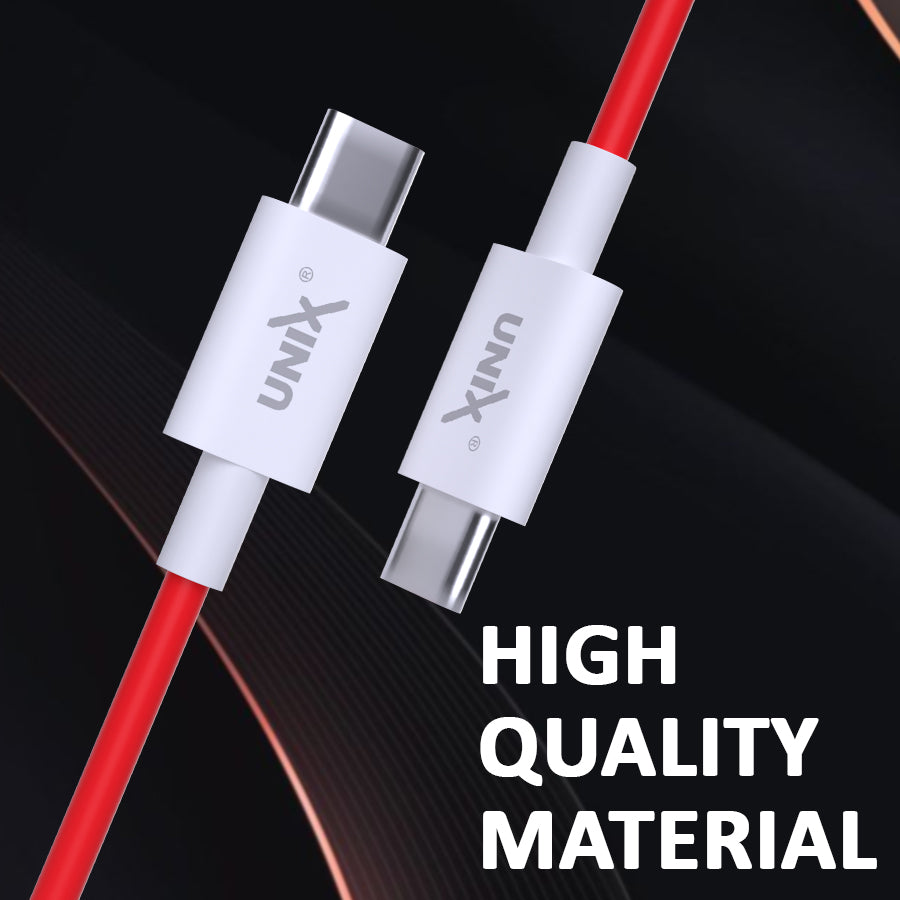 Unix DASH-60 PD 60W Type-C Data Cable all