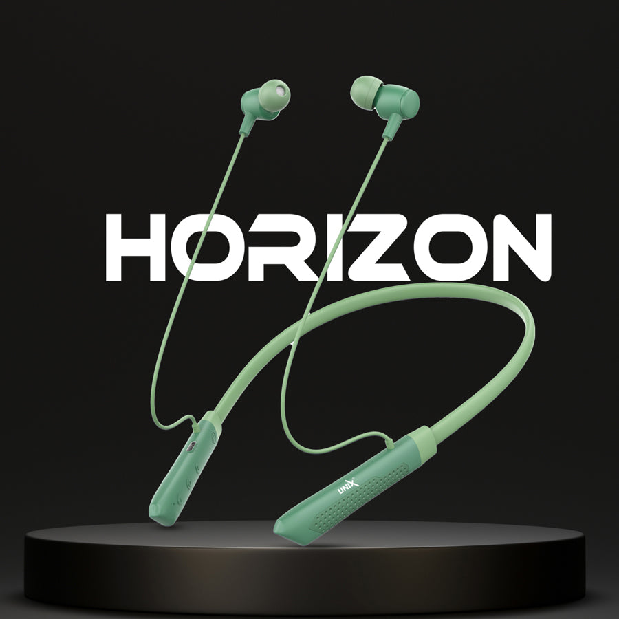 Unix UX-700 Horizon Wireless Neckband - Long Lasting Battery Life green\