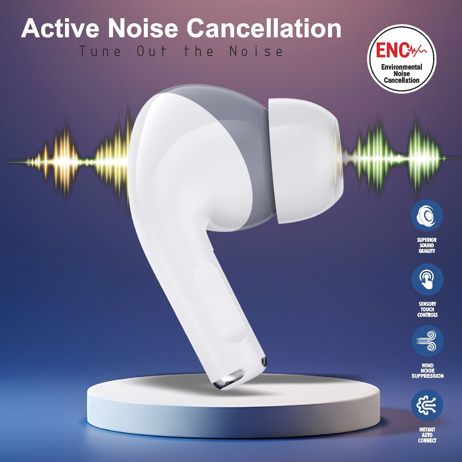 Unix Airbuds A7 Ryan True Wireless Earbuds