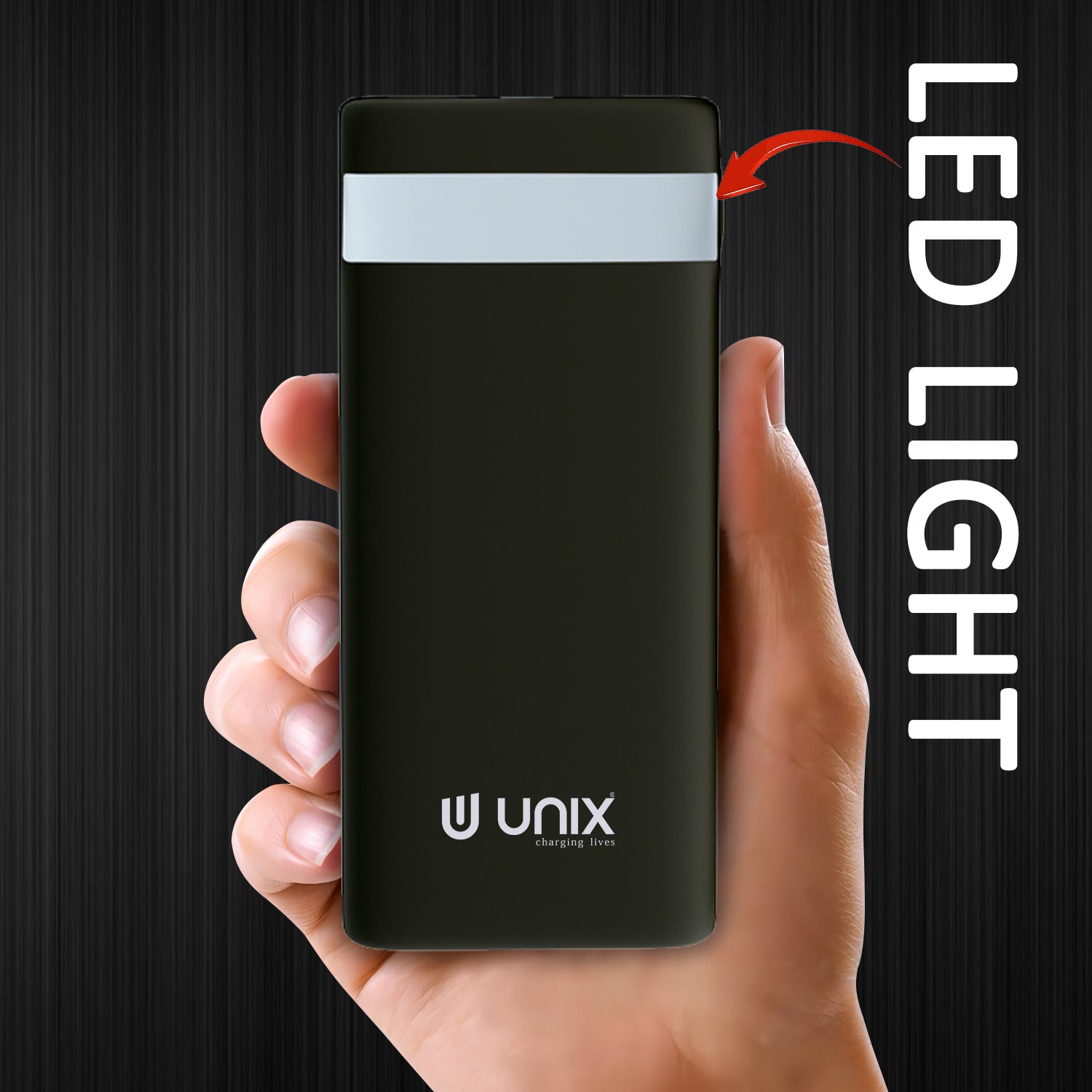 Unix UX-1517 Four In One Power Bank with LED Light - Unixindia.