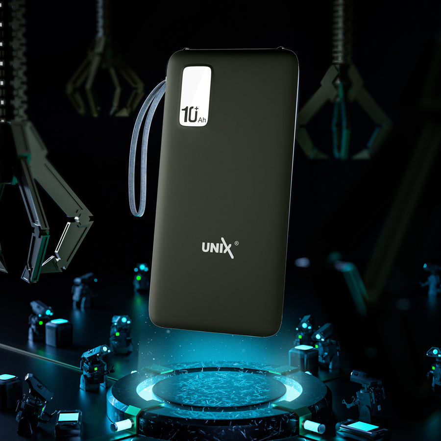 Unix UX-1511 Four In One Power Bank Black 