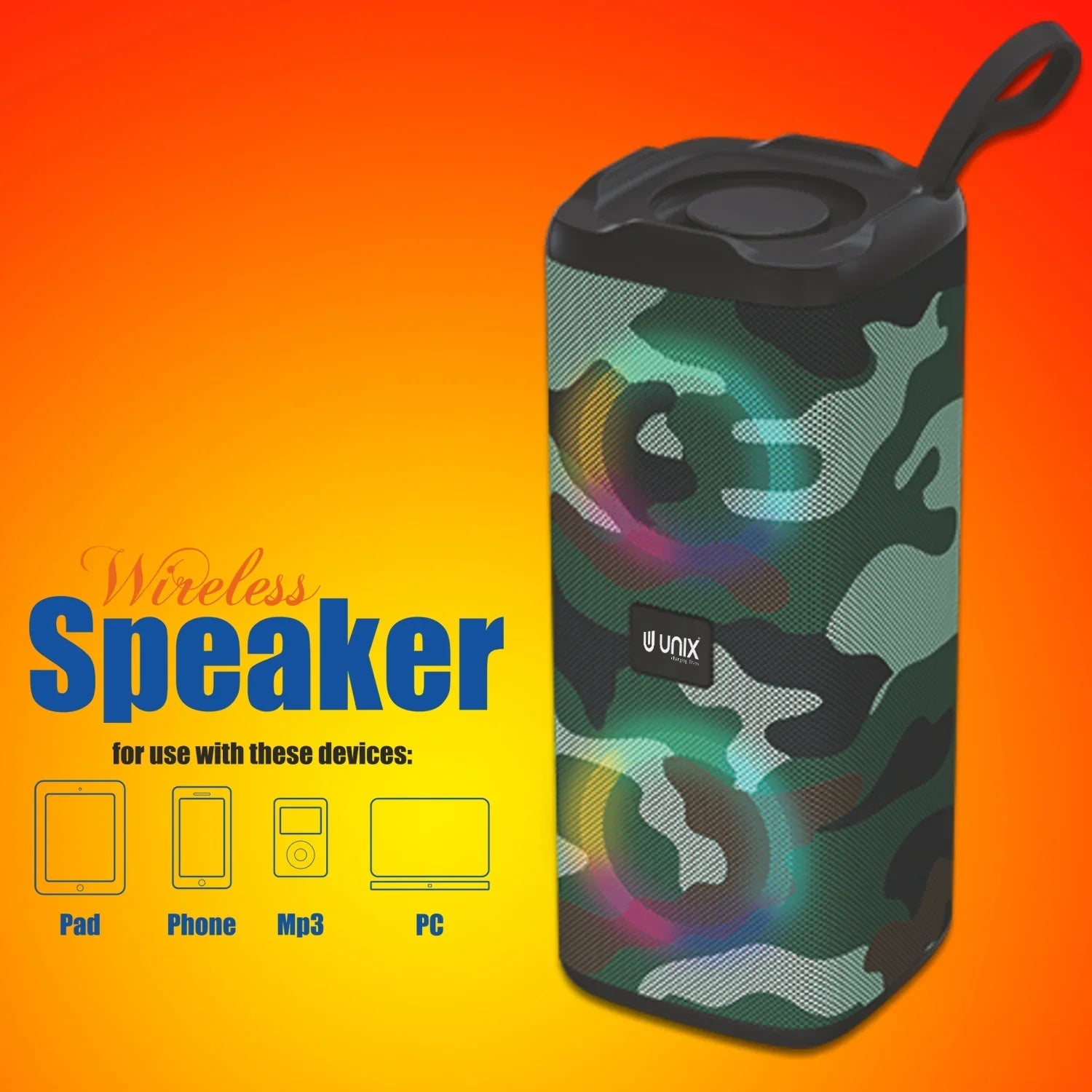 Unix Boom-Ra Best Wireless Speakers - Unixindia.