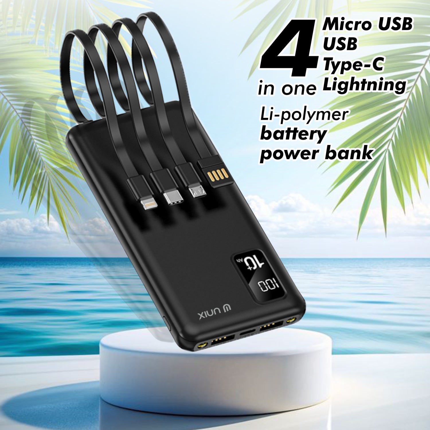 Unix UX-1511 Four In One Power Bank - Unixindia.