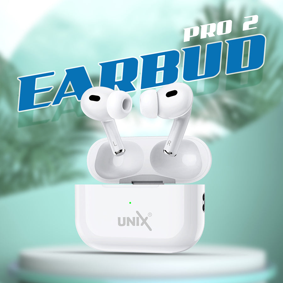Unix UX-999 Pro 2 Wireless Earbuds - Premium Sound and Touch Control 