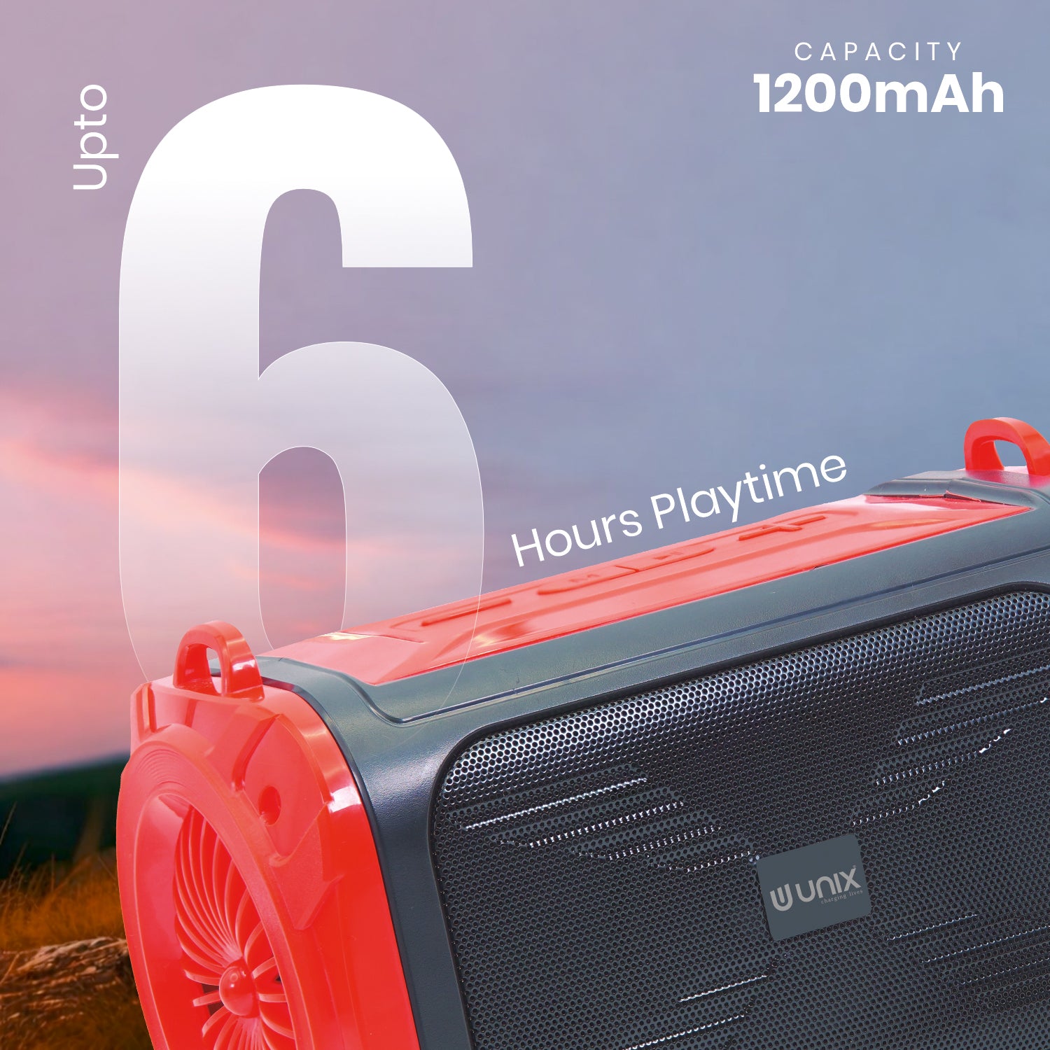 Unix Viba Blast 10W Wireless Bluetooth Speaker